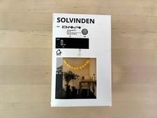 IKEA SOLVINDEN LED String Light With 12 Lights, Outdoor/Indoor Battery IP44