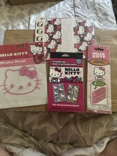 Vintage Stickers Sanrio Hello Kitty Assorted Lot Paper Stickers Decal