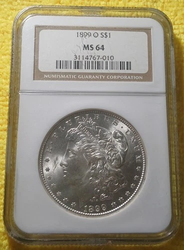 NGC / MS  - 64  / 1899 O / MORGAN DOLLAR