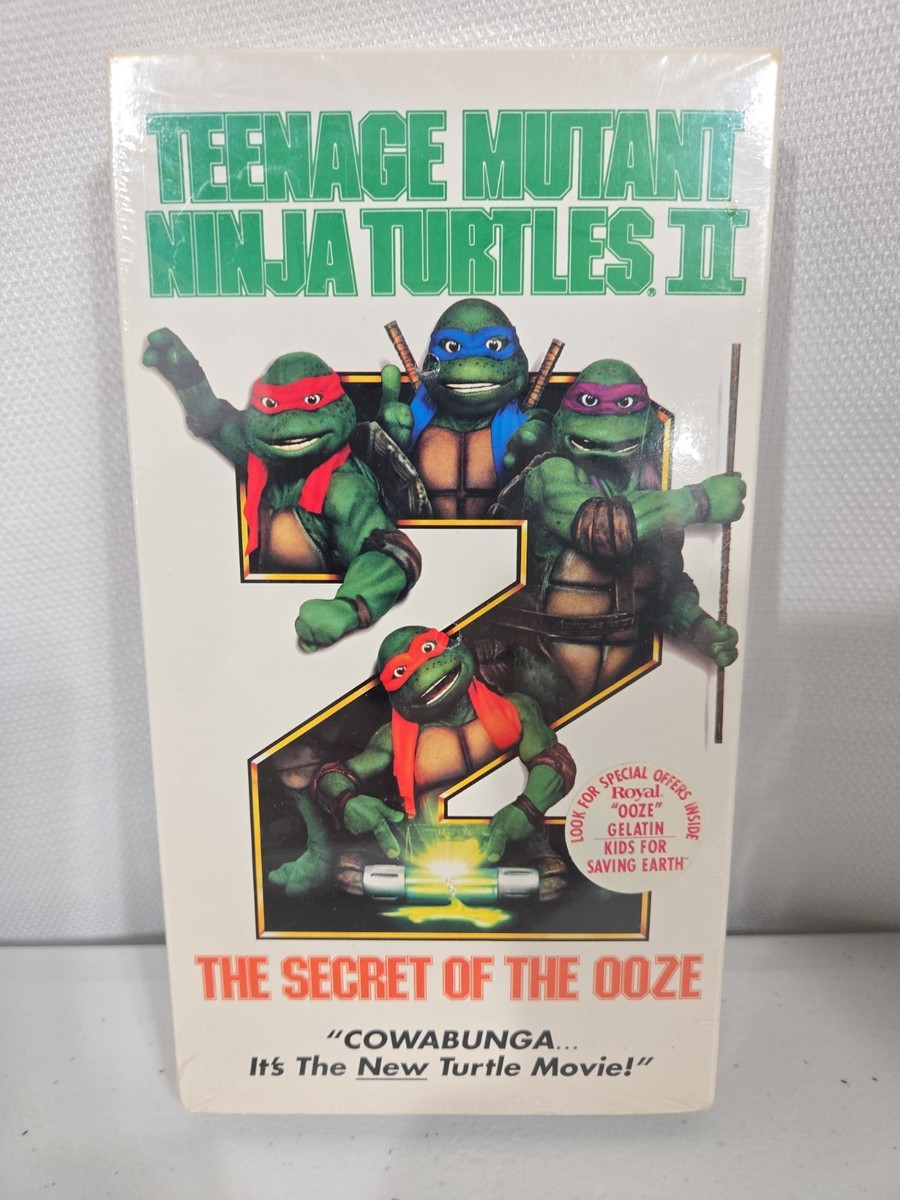 Teenage Mutant Ninja Turtles 2 - The Secret of the Ooze (VHS, 1991