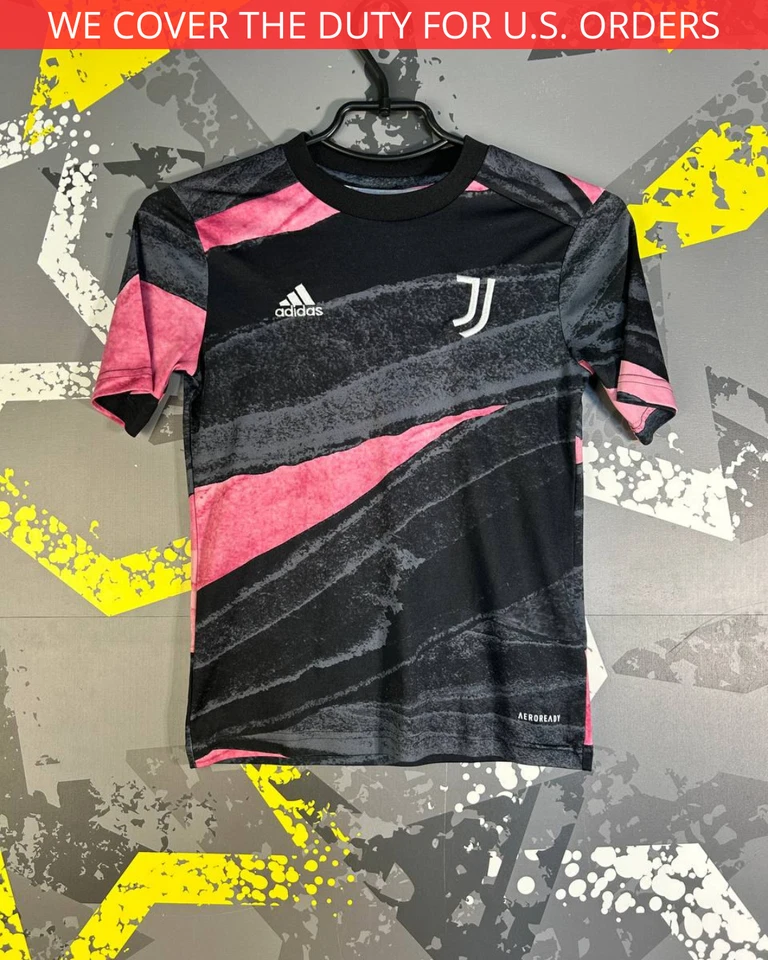 Juventus Training Jersey Football Soccer Shirt Adidas Young Size S 9-10YRS ig93 - Image 1 of 4