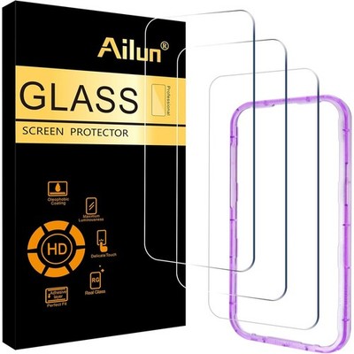Ailun 3 Pack Screen Protector for iPhone 17 Pro Max, Tempered Glass | 6.9 inch, 