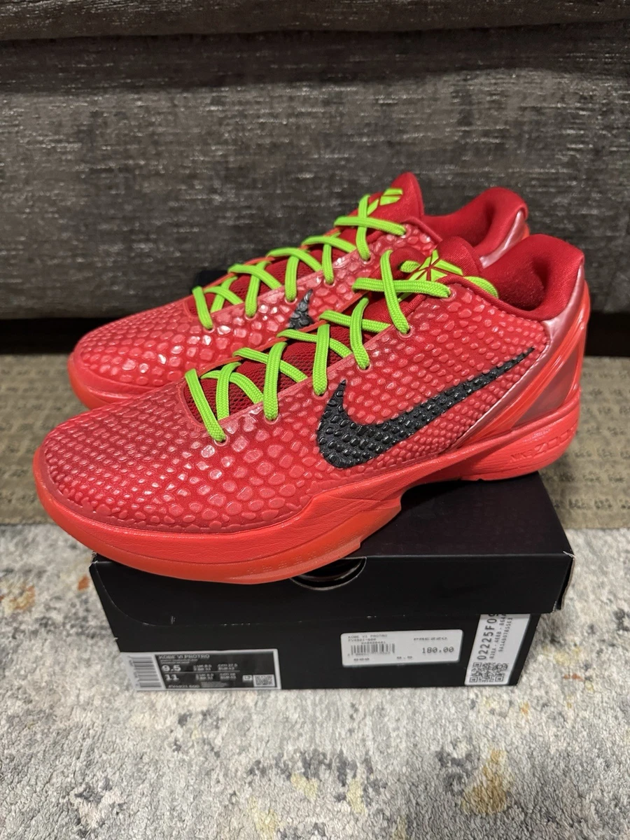 Preços baixos em Nike Zoom Kobe 6 Protro Low Grinch | eBay
