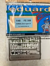 1/48th Eduard FE358 Zoom for Hasegawa A6M2 Zero 21