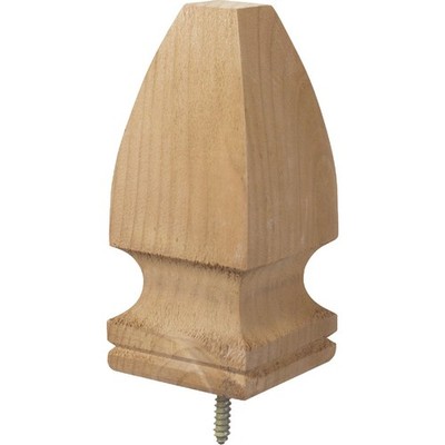 ProWood 3-1/8 In. x 6-3/4 In. Treated Wood Gothic Post Cap 106515 Prowood 106515