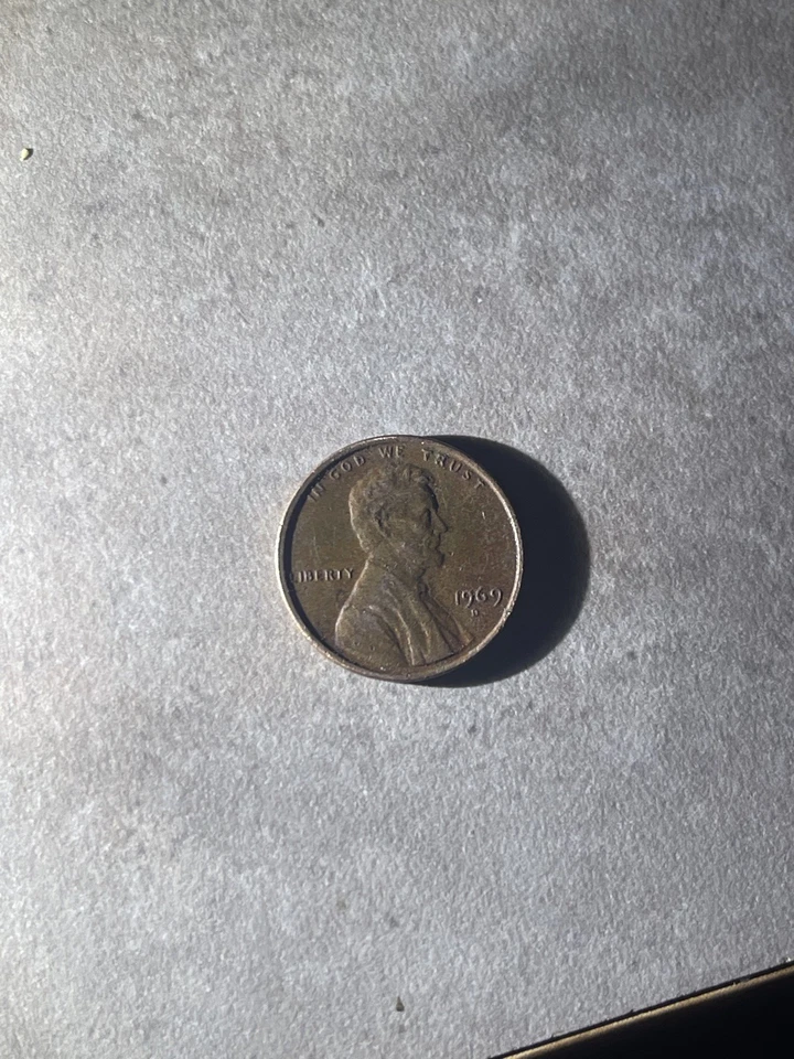 1969 D Lincoln Penny No FG ERRORS - Image 4 of 4