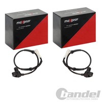 2X Maxgear ABS-SENSOR Raddrehzahl Vorne Passend FüR Renault Clio Thalia