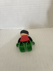 LEGO Duplo DC Super Heroes Robin Minifigure Figure Batman Sidekick Green Legs
