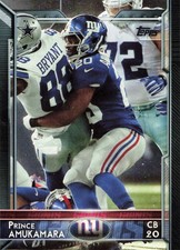 Prince Amukamara 2015 Topps #151 New York Giants Football