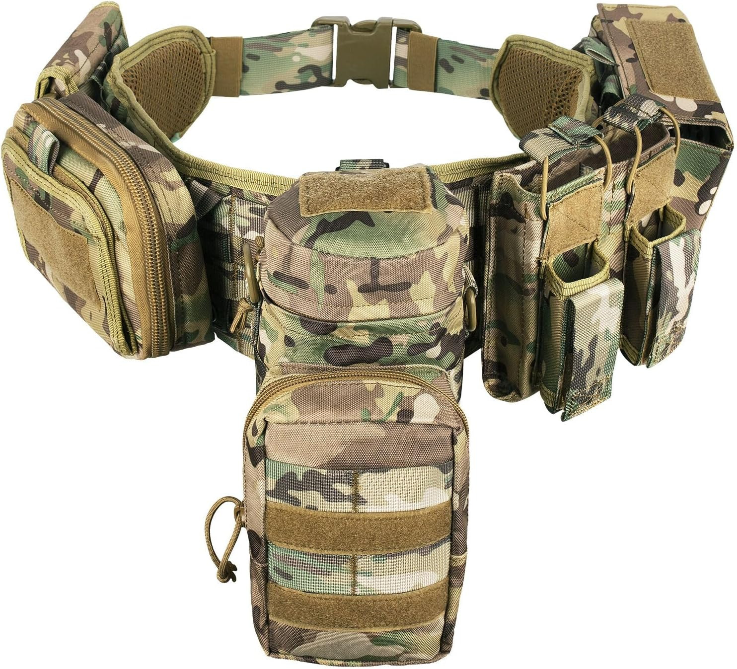 YAKEDA Battle Belts 5 in 1 Duty Belts Law Enforcement Tactical Duty Padded Belts
