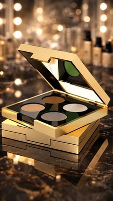''Golden Glan'' Quad Eyeshadow High Pigmentation Eye Makeup Palette