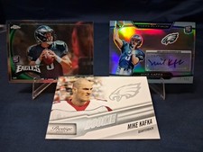 2010 Topps Platinum - Mike Kafka #132 Refractor Rookie Auto /999 & Chrome 3 R.Cs