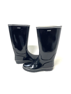 Aigle Gummistiefel Damen; Gr.38; Schwarz; Neu