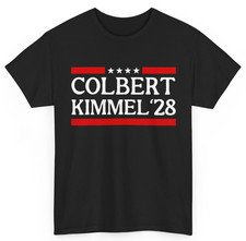 Colbert Kimmel 2028 Shirt, Funny Kimmel  Colbert 2028 T-Shirt