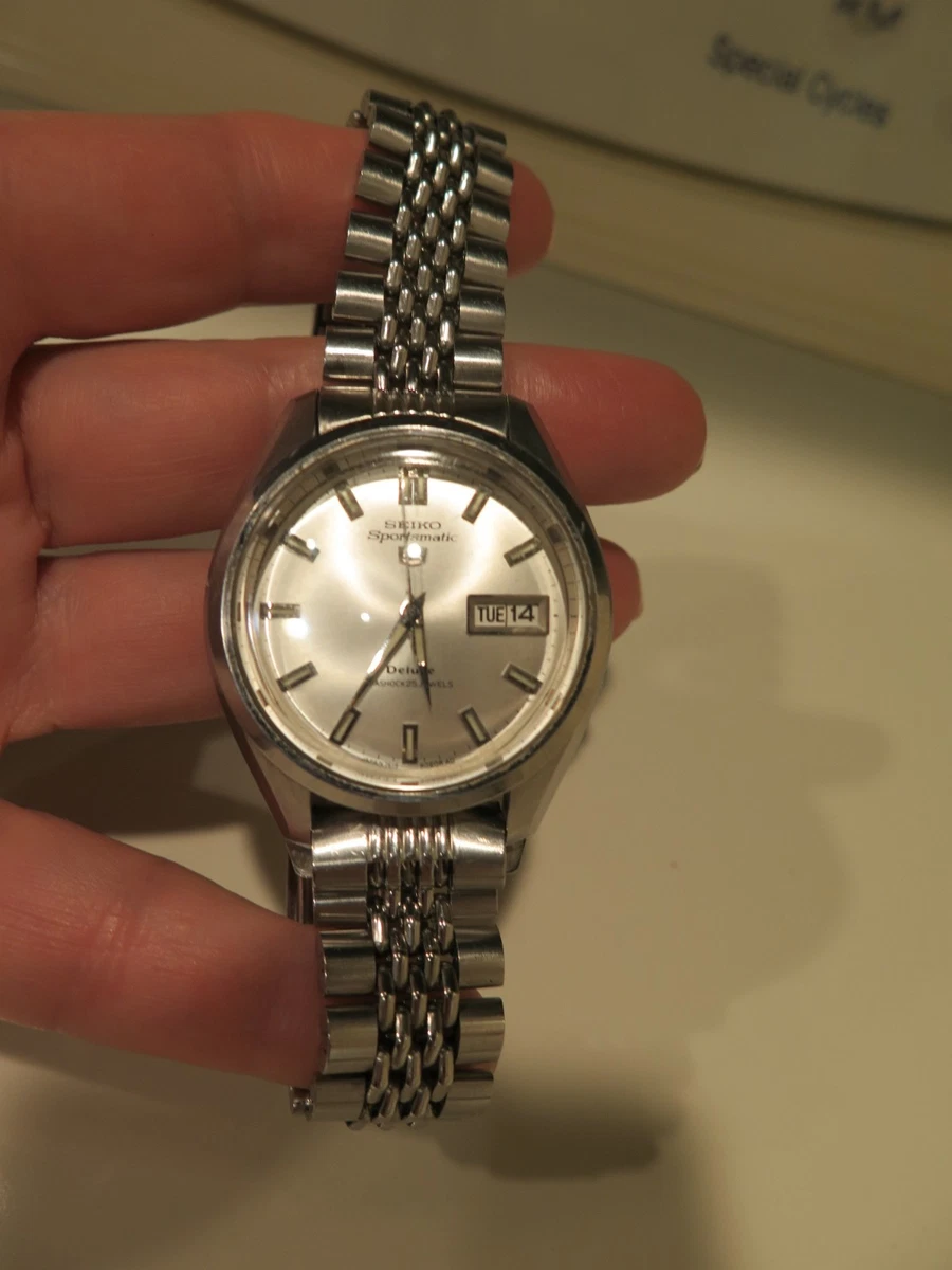 Seiko Sportsmatic Stainless Steel Case Mechanical (Automatic