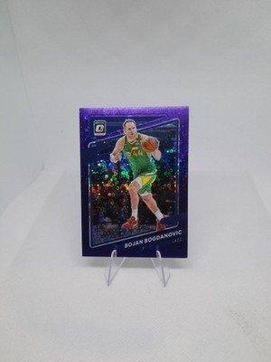 2021 Optic Purple Disco Prizm /95 #39 Bojan Bogdanovic   Pistons Jazz