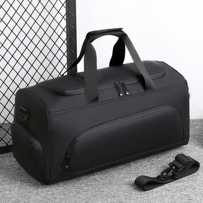 Large Sports Travel Duffel Bag with Multi Compartments & Shoe Storage