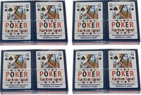 4X Pokerkarten-Set 2X 54 Blatt Poker-Karten Spielkarten Karten-Spiel Je 2 Joker