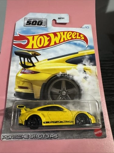 HOT WHEELS FACTORY 500 PORSCHE 911 GT3 RS-NEW CONDITION.