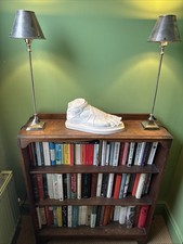 Pair Of Chrome Table Lamps Bayonet Bulbs