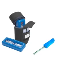 Insulin Protector Case Black and Medi-Clip Bundle | IPBLACK-MEDICLIP