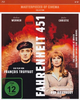FAHRENHEIT 451 - BLU-RAY - Film: FRANCOIS TRUFFAUT /Oskar Werner, Julie Christie