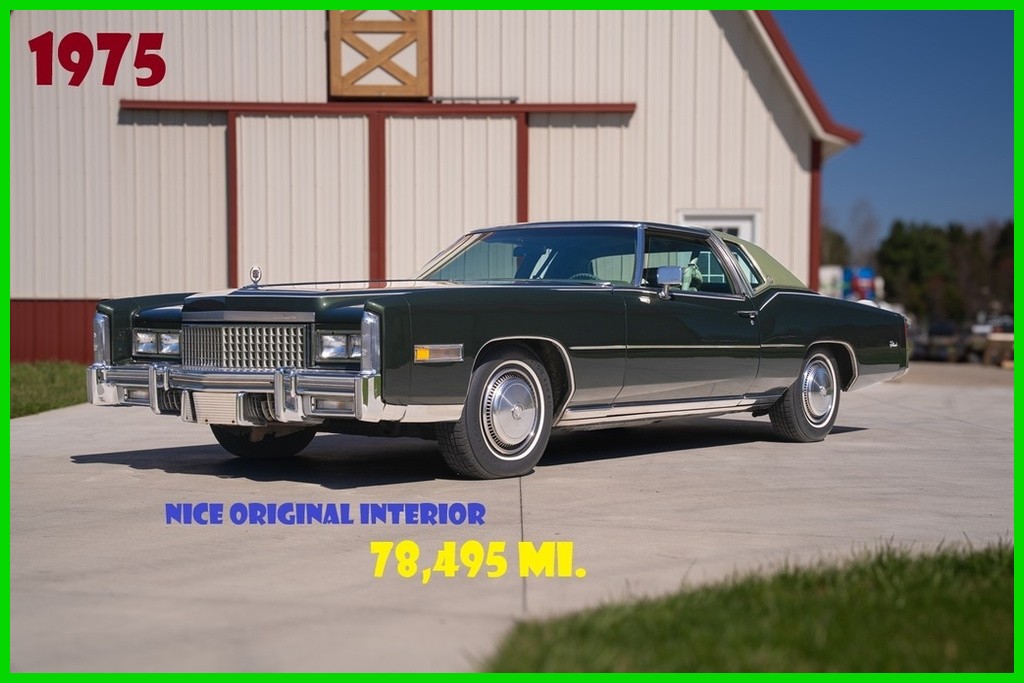 1975 Cadillac Eldorado for sale in Thurmont Maryland