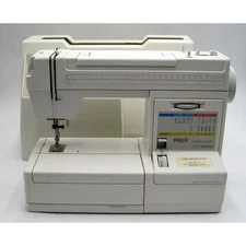 Pfaff Hobbymatic 875 Sewing Machine - Tested W/Case
