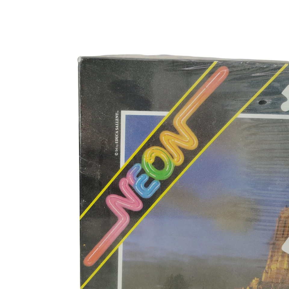 Rompecabezas de colección Notre Dame De Paris neón 1000 piezas colección Educa 1994 Foto 3 de 4