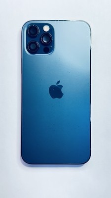 Original RAHMEN Für IPHONE  12 Pro  blau Gehäuse Backcover Rahmen Gebraucht