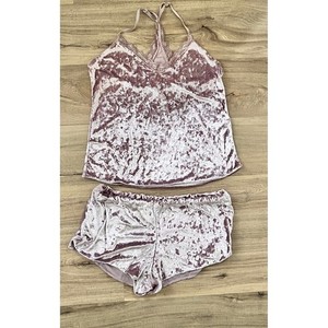 ASOS DESIGN - Set Pigiama Con Canottiera Con Stampa Di Croissant E Pantaloncini Con Orlo Con Volant