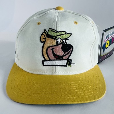 Vintage Yogi Bear 90s Snapback Embroidered Hanna Barbera Cap Hat Cartoon Network