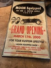 Original Hot Rod Framed Moon Equipped Hot Rod And Justin Tokyo 17th March 2000