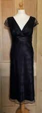 GINA BACCONI LBD black lace dress cocktail evening cruise formal elegant 12