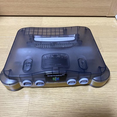 Game Consoles Jusco Nintendo 64 Nintendo 64 Console Clear Black