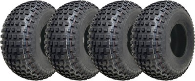 22x11.00-8 Knobby ATV tyre, Quad trailer 22 11 8 tire 4 ply heavy duty, set of 4