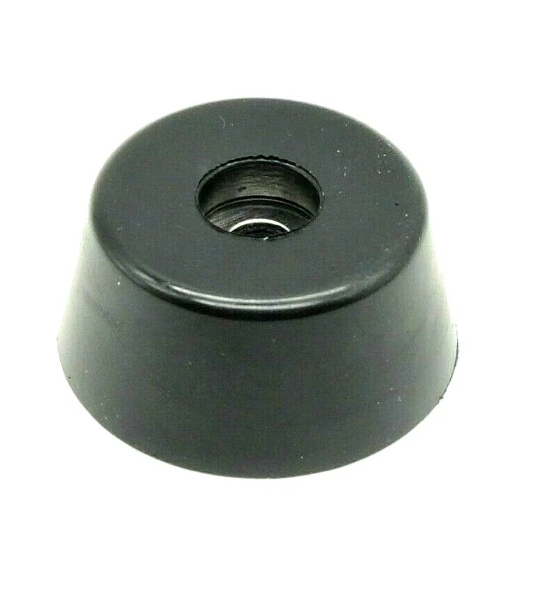 Pies de goma de 1 1/2” x 7/8” de diámetro X 7/8” H para cabezales de guitarra naranja gabinetes de bajos Foto 3 de 4