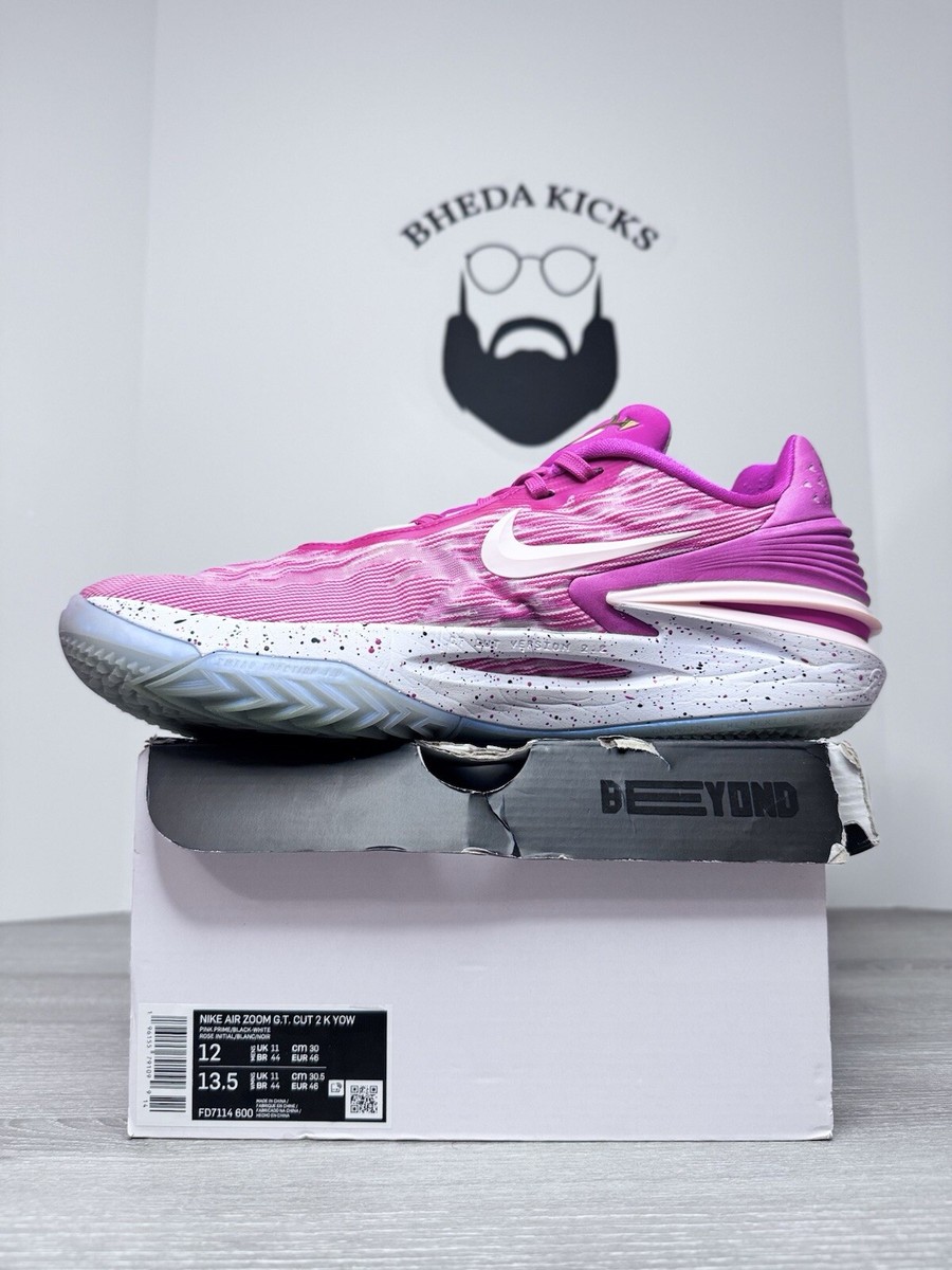 Size 12 - Nike Air Zoom G.T. Cut 2 Kay Yow PE Pink Rose