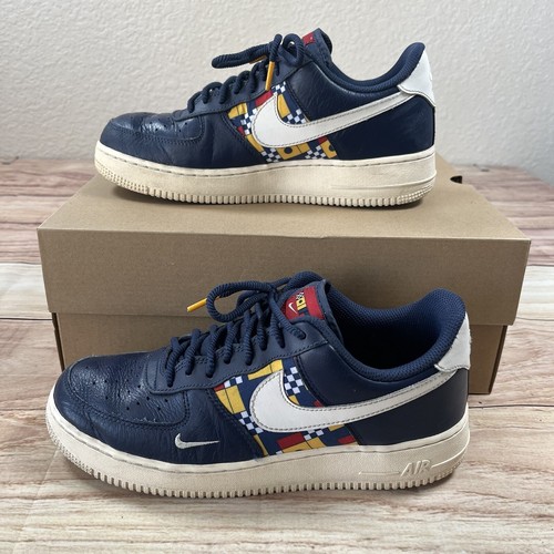 Nike Air Force 1 Low Nautical Redux - AR5394-400 Sneakers / Shoes - Mens Size 8 - Picture 2 of 8