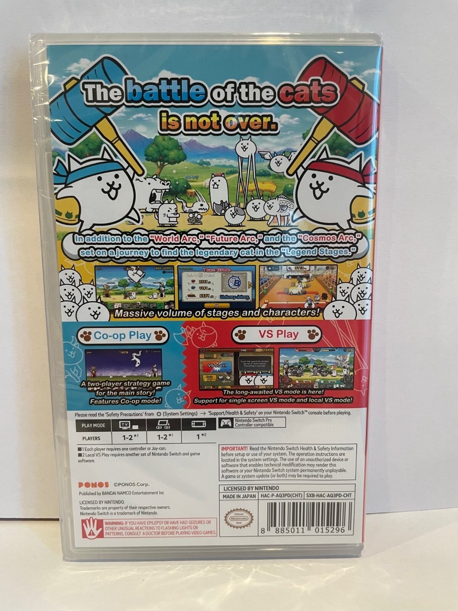 The Battle Cats Unite! Nintendo Switch 8885011015296|