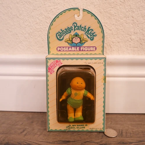 1984 Cabbage Patch Kids Poseable Figure First Edition Brenton David Football VTG