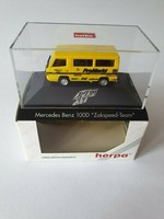 "Herpa 1:87 Mercedes Benz 100 D \" Zakspeed - Team \" Neu & Ovp"