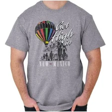 New Mexico Vintage Get High Desert Vacation Womens or Mens Crewneck T Shirt Tee