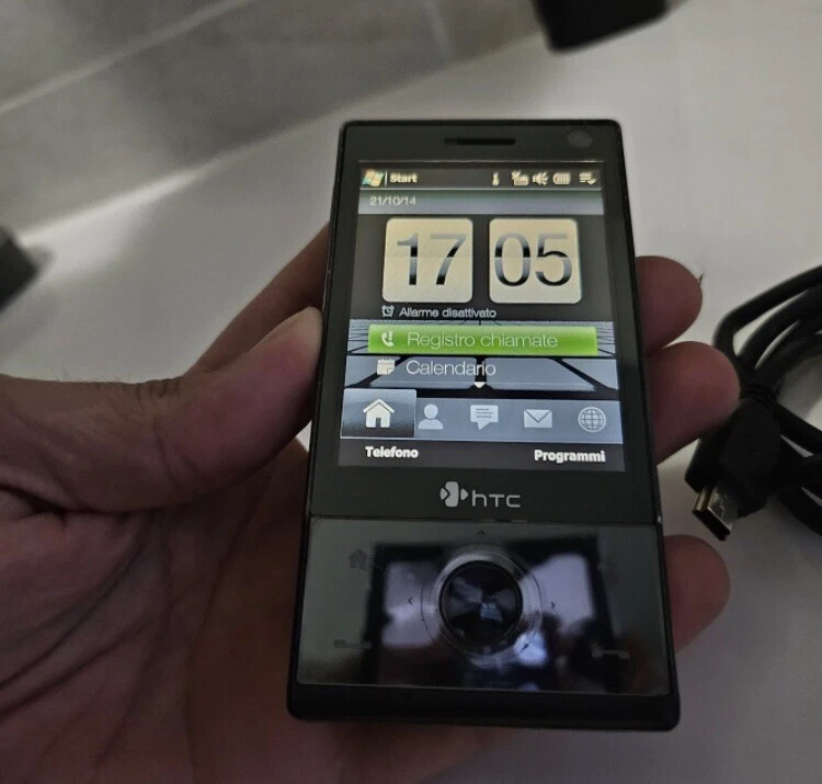 SMARTPHONE CELLULARE HTC TOUCH DIAMOND P3700 /WINDOWS MOBILE FUNZIONANTE💥💯 - Immagine 3 di 4