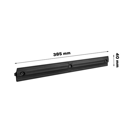 3 WandschienenHalterungsschiene Stapelboxen Werkzeughalter Kunststoff L 117 cm - Bild 2 von 4