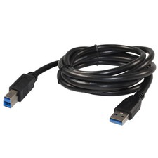 HQRP 6ft or 10ft USB 3.0 Type A-Male to B-Male M/M Data Cable Super Speed Cord