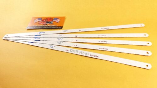 12" HackSaw Blades COBALT M42 12x32 Hack Saw Blade Metal TPI BI-Metal Drill Hog® - Picture 2 of 6