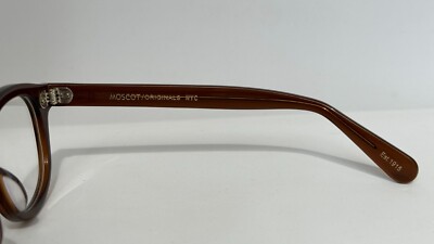 New Moscot Lemtosh Brown Eyeglasses 44-24-140 | eBay