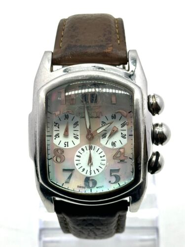 Invicta 4392 Lupah Style Leather Band Watch Sapphire Coated Crystal (Pre-owned) - Picture 1 of 12