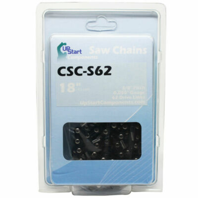 UpStart Components CSC-S62 14'' 0.050'' Gauge Saw Chain, 3 Pack